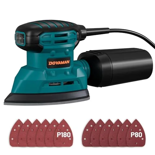 DOVAMAN 130W Detail Sander 12000RPM Palm Tool