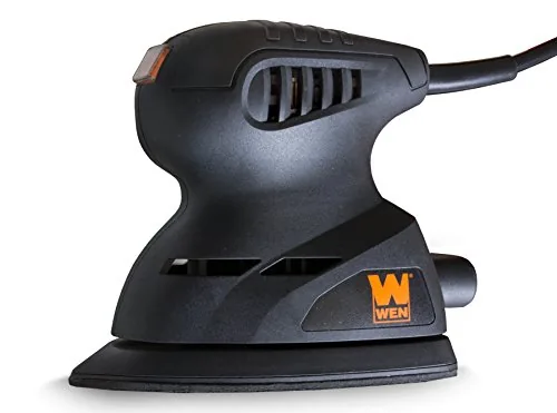 WEN 6301 Palm Sander with Angled Tip Detail Pad