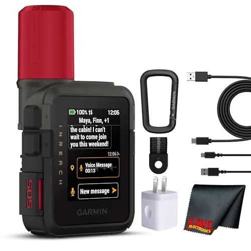 Garmin inReach Mini 3 Plus Satellite Communicator Bundle