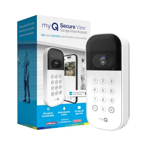 Chamberlain myQ Smart Garage Keypad with Wide-Angle Camera