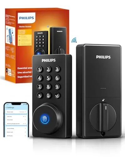 Philips Wi-Fi Smart Deadbolt with Fingerprint and App Control