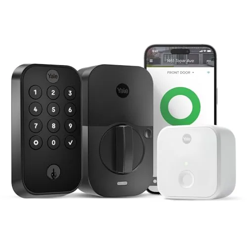 Yale Assure Lock 2 Wi-Fi Deadbolt Black Suede