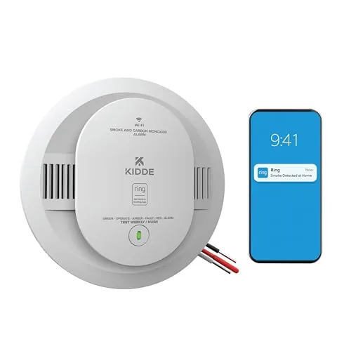 Kidde RGCUAR-RW Smart Smoke and CO Detector Hardwire