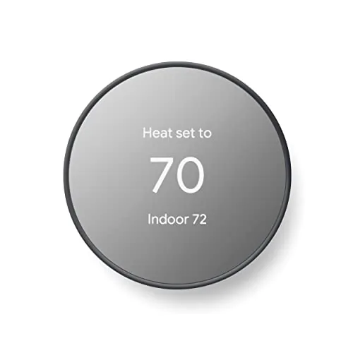 Google Nest Thermostat Smart WiFi Charcoal