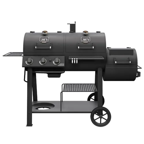 Oklahoma Joe's Canyon Combo Dual Fuel Smoker Grill