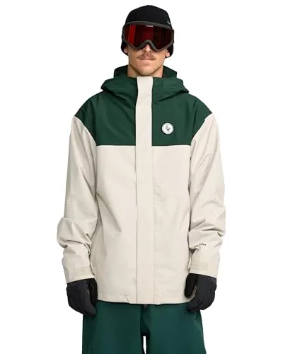 Volcom Buckthreeeighty 10K Waterproof Snowboard Shell Jacket