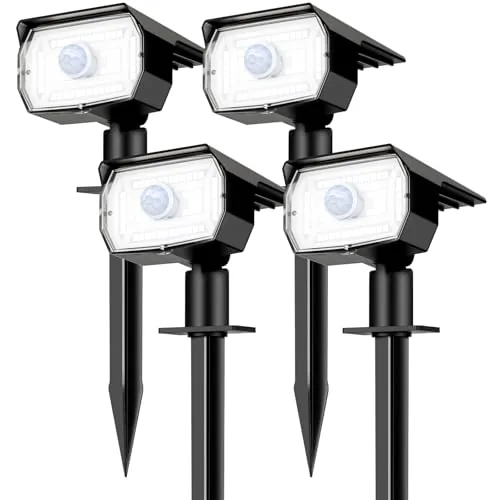 nipify Solar Motion Sensor Spot Light 2-in-1 Mount