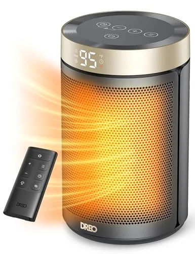 DREO Portable Space Heater 1500W with Thermostat