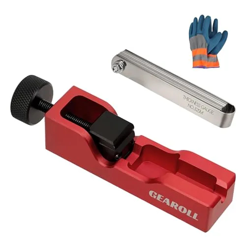 GEAROLL Spark Plug Gap Tool with 32-Blade Feeler Gauge