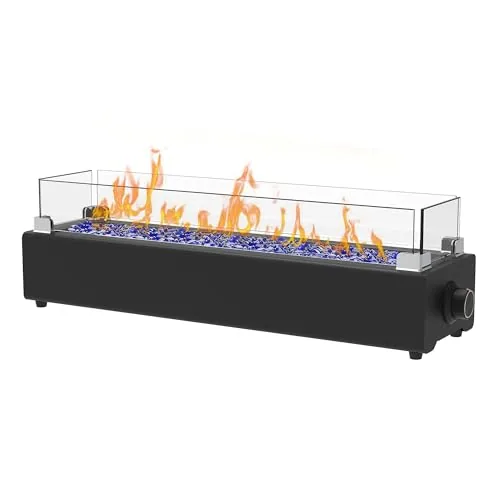 BAIDE HOME 28-inch Tabletop Propane Fire Pit 40K BTU