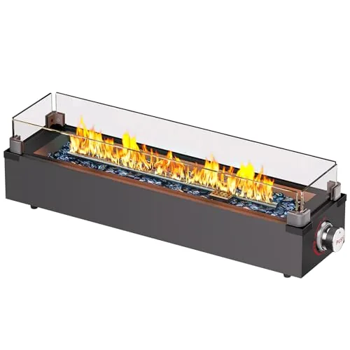 Ciays 28-Inch Tabletop Propane Fire Pit 50K BTU