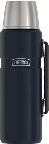 Thermos Stainless King 40oz Vacuum Bottle Midnight Blue