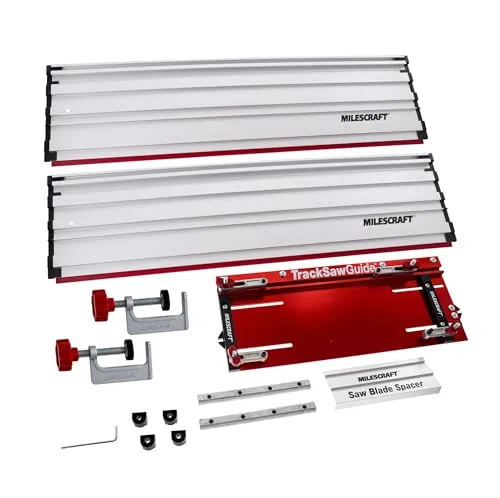 Milescraft 1409 Track Saw Guide 50-Inch Aluminum