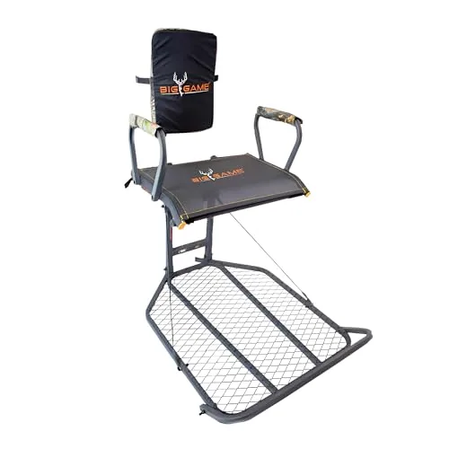Big Game Captain XC Hang-On Treestand 300lb Steel