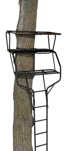 Muddy Legend XLT 2-Man 18 FT Ladder Stand 500 lb