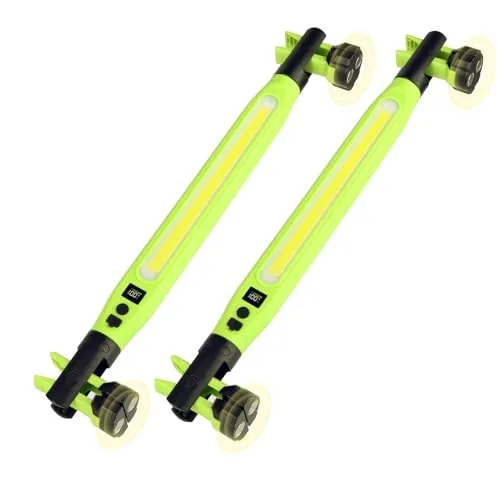 YXQUA 525mm COB Work Light 3000LM Magnetic 2-Pack