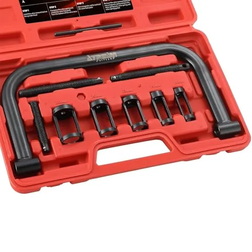ATPEAM C-Clamp Valve Spring Compressor Set for Motorcycles