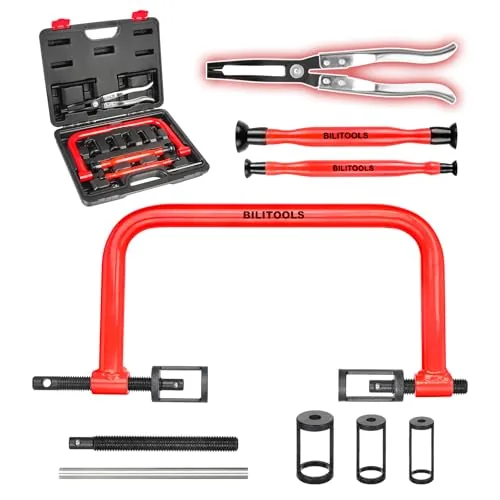 BILITOOLS 13pc Valve Spring Compressor and Lapping Kit