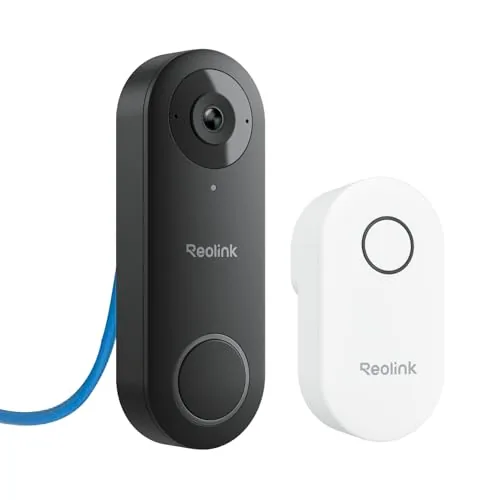 Reolink Video Doorbell PoE 2K Wired with Chime V2