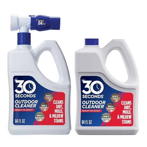 30 SECONDS Outdoor Cleaner Hose-End Sprayer 2-Pack