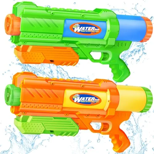 DUNEMEI 2-Pack 1200cc Super Soaker Water Blasters