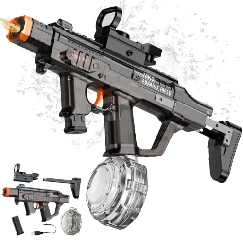 Faxcity Electric Water Gun with LED and Sound FX