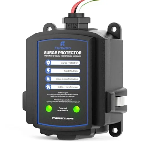 Furniqro FHSPD108S Whole House Surge Protector 108kA