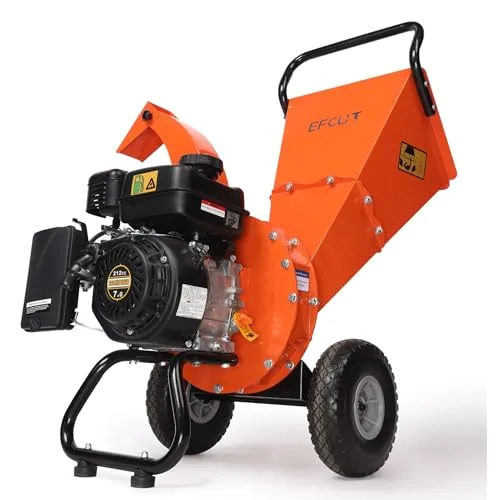 EFCUT C30 LITE 7HP Gas Wood Chipper 3-Inch Capacity