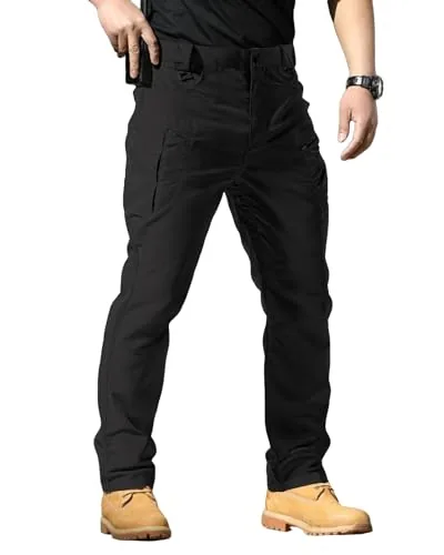 PIDO YOGA Stretch Tactical Cargo Pants Lightweight Ripstop