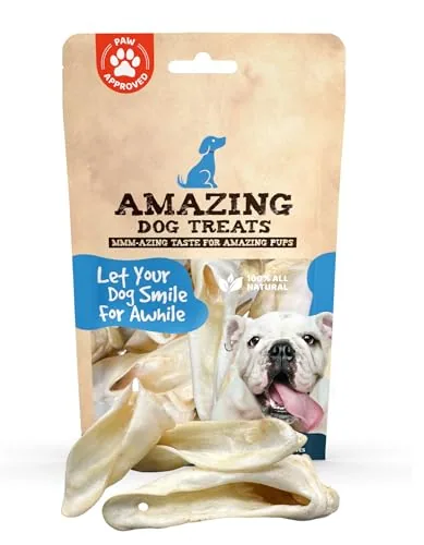 Amazing Dog Treats Lamb Ears Rawhide-Free Chews 15pk