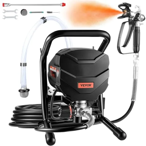 VEVOR 650W Airless Paint Sprayer 3000PSI with Stand
